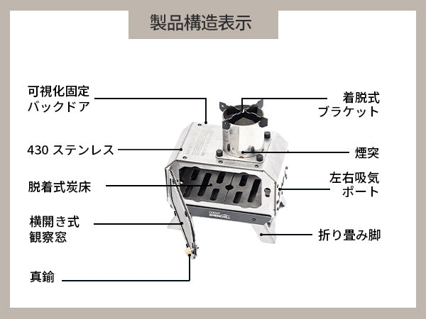 Springhill MINI柴火炉2.0