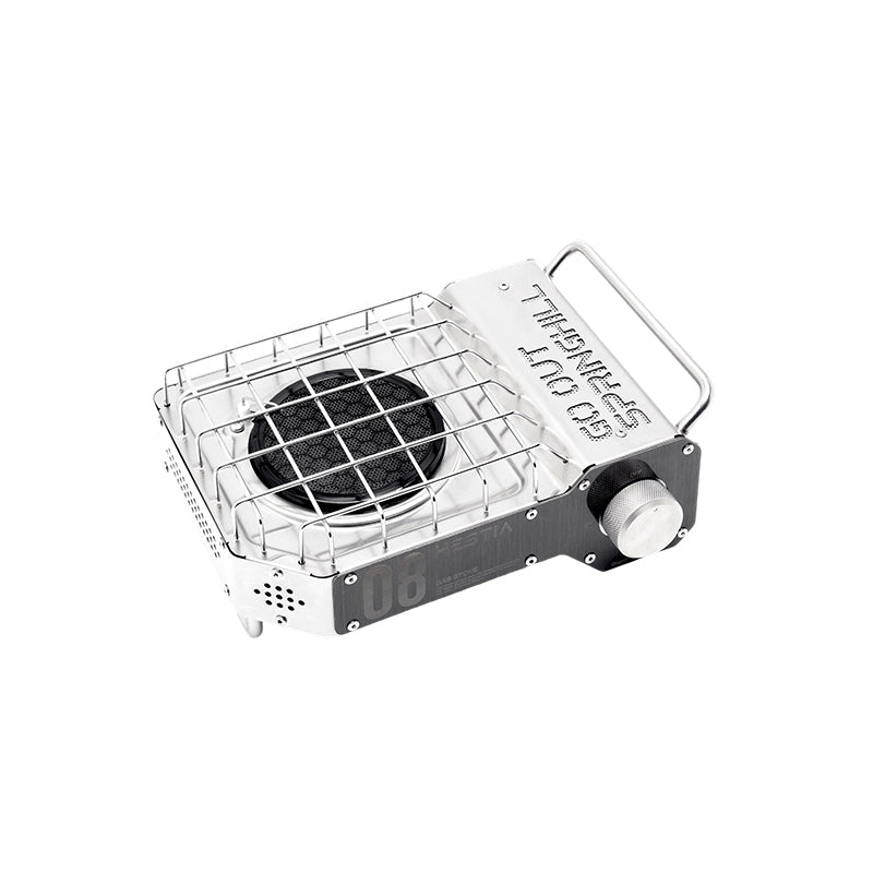 Springhill 祝融カセットコンロ シングルバーナー アウトドア 防災グッズ 卓上用 停電対策 軽量 小型 持ち運びやすい キャンプ